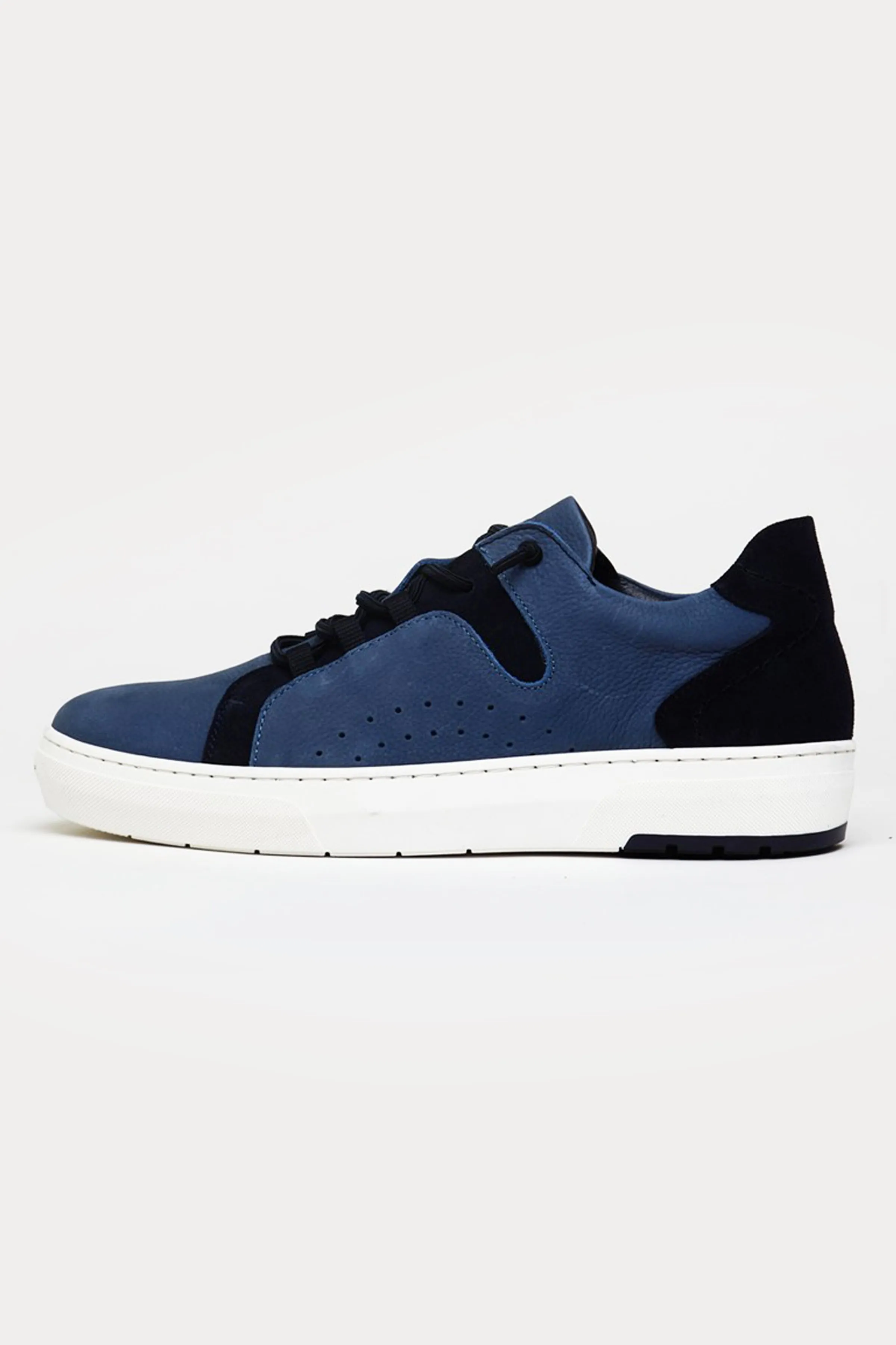 Wimbledon Leather Trainers in Blue