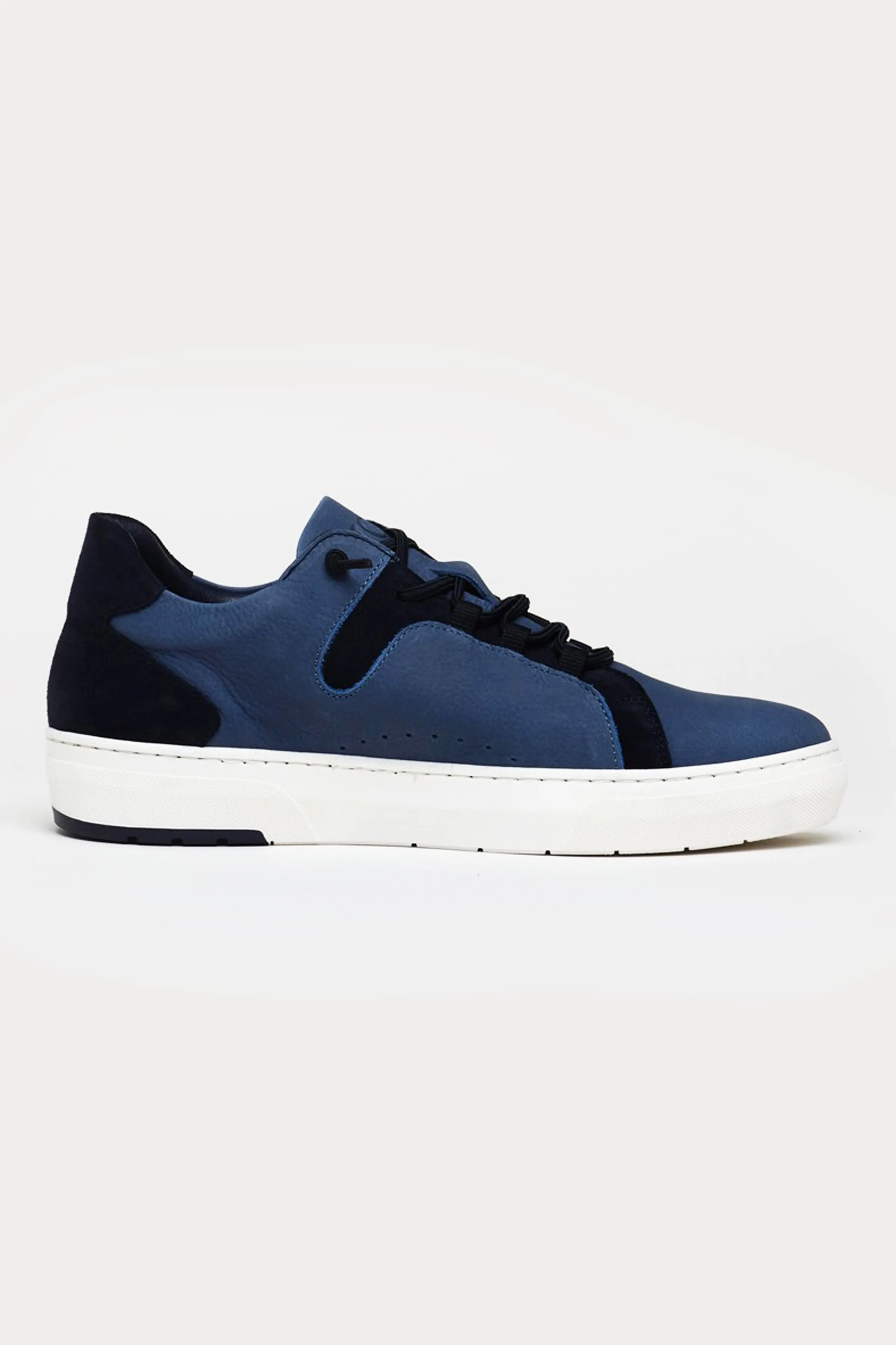 Wimbledon Leather Trainers in Blue