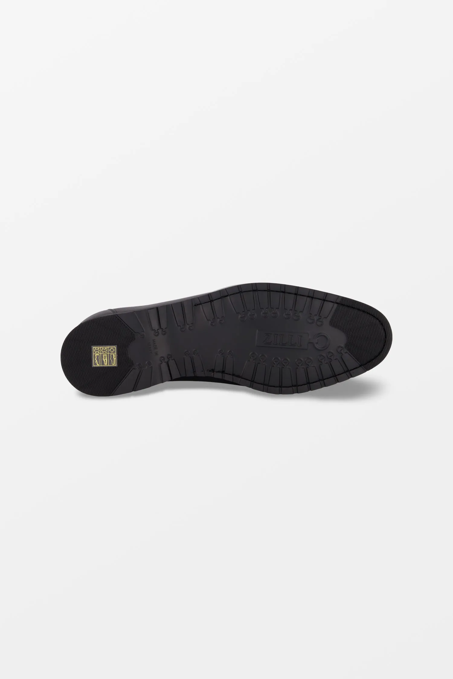 Zilli Black Boston Loafers